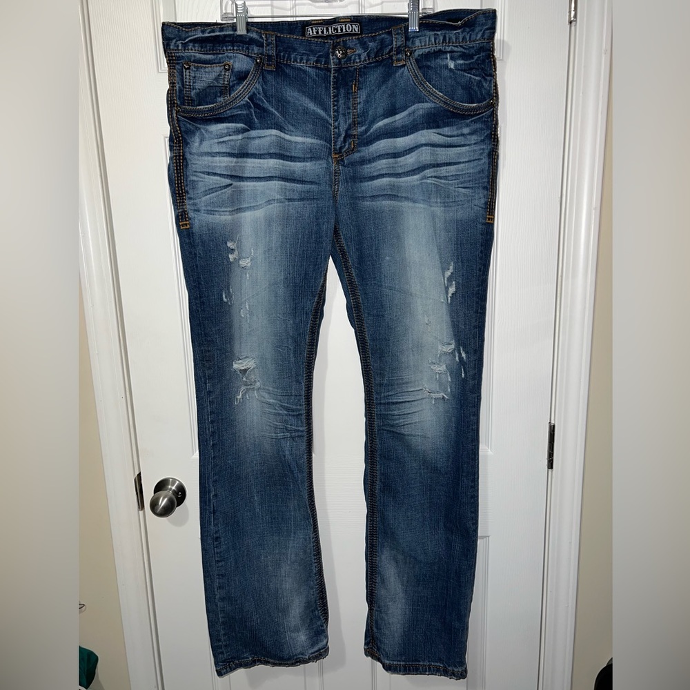 Affliction Men’s jeans size 42x34